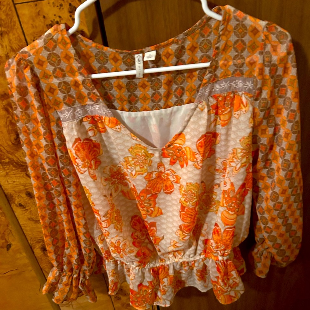 New orange dress shirt